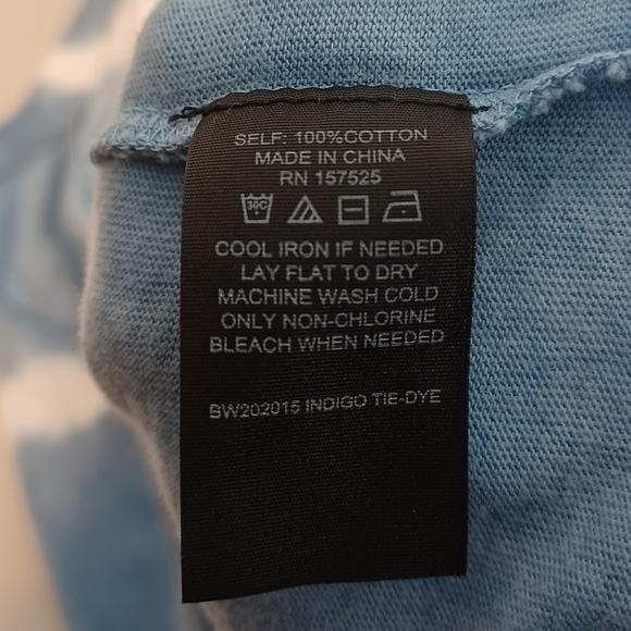 WSLY 100% Cotton Tie Dye Boho Tank Top - Picture 10 of 14